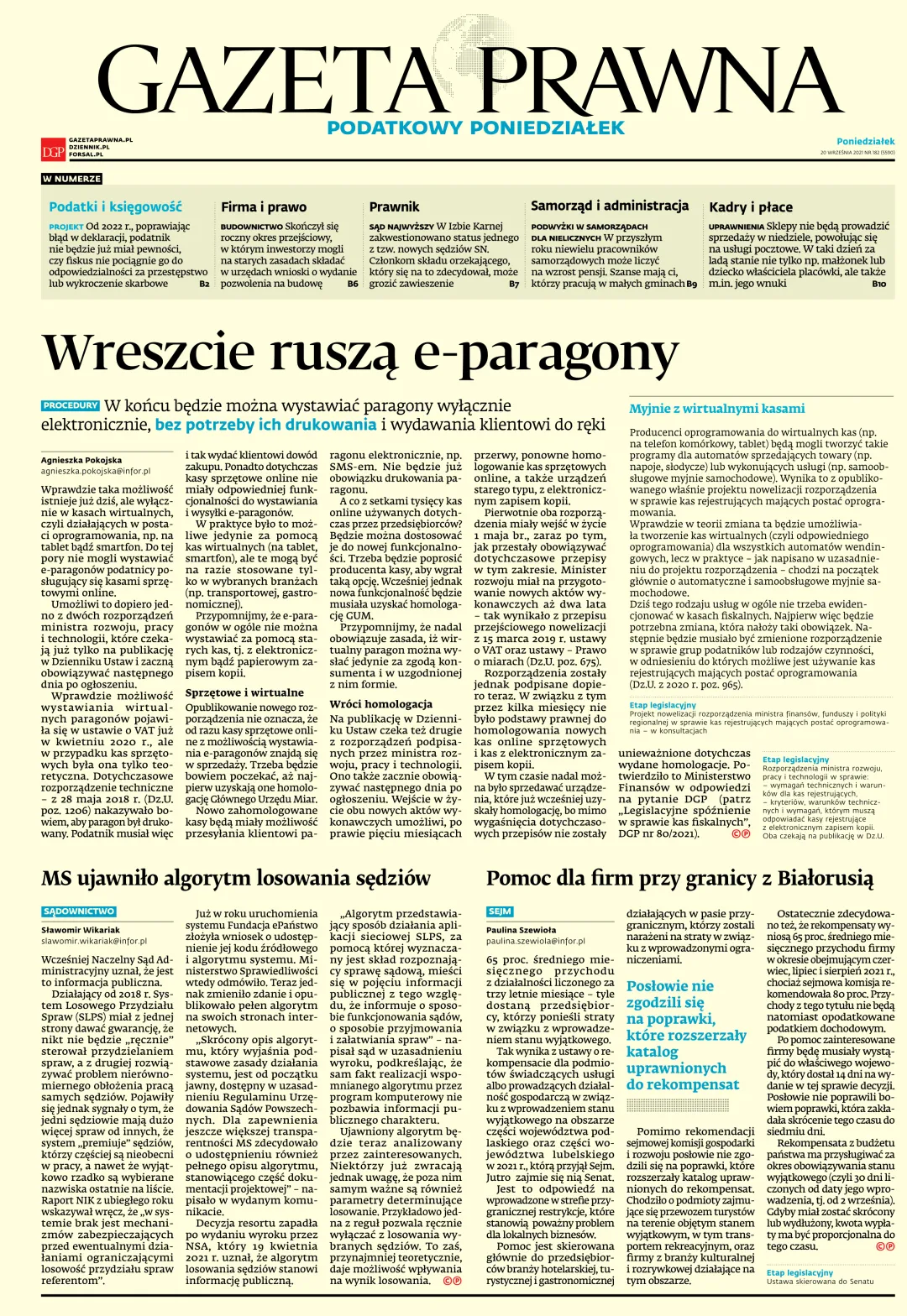 PIERWSZA STRONA GP