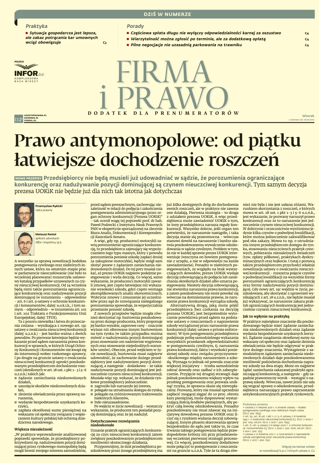FIRMA I PRAWO