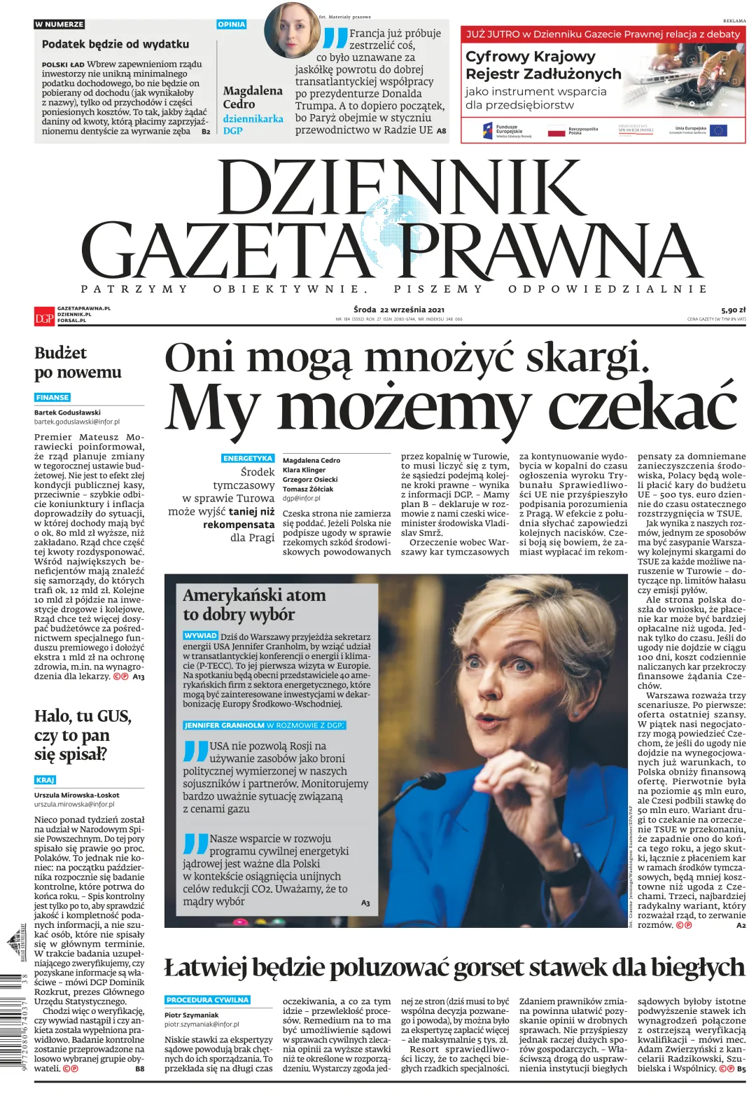 PIERWSZA STRONA DGP