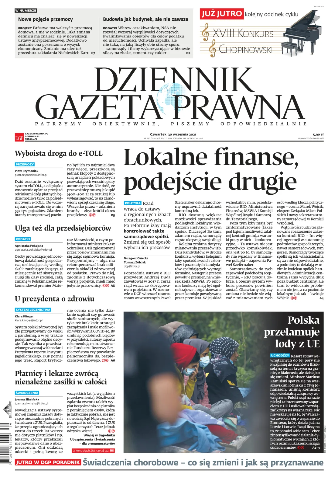 PIERWSZA STRONA DGP