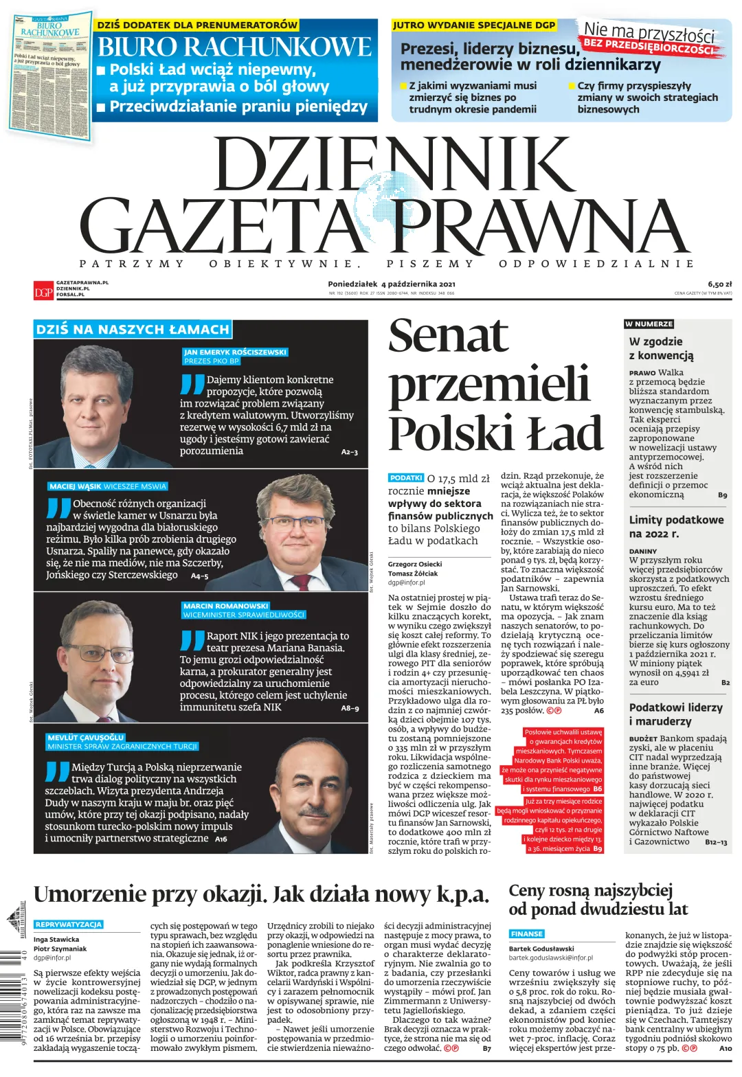 PIERWSZA STRONA DGP