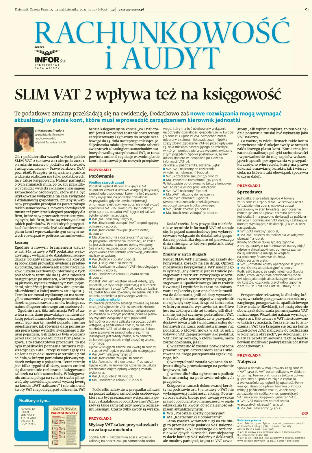 RACHUNKOWOŚĆ I AUDYT
