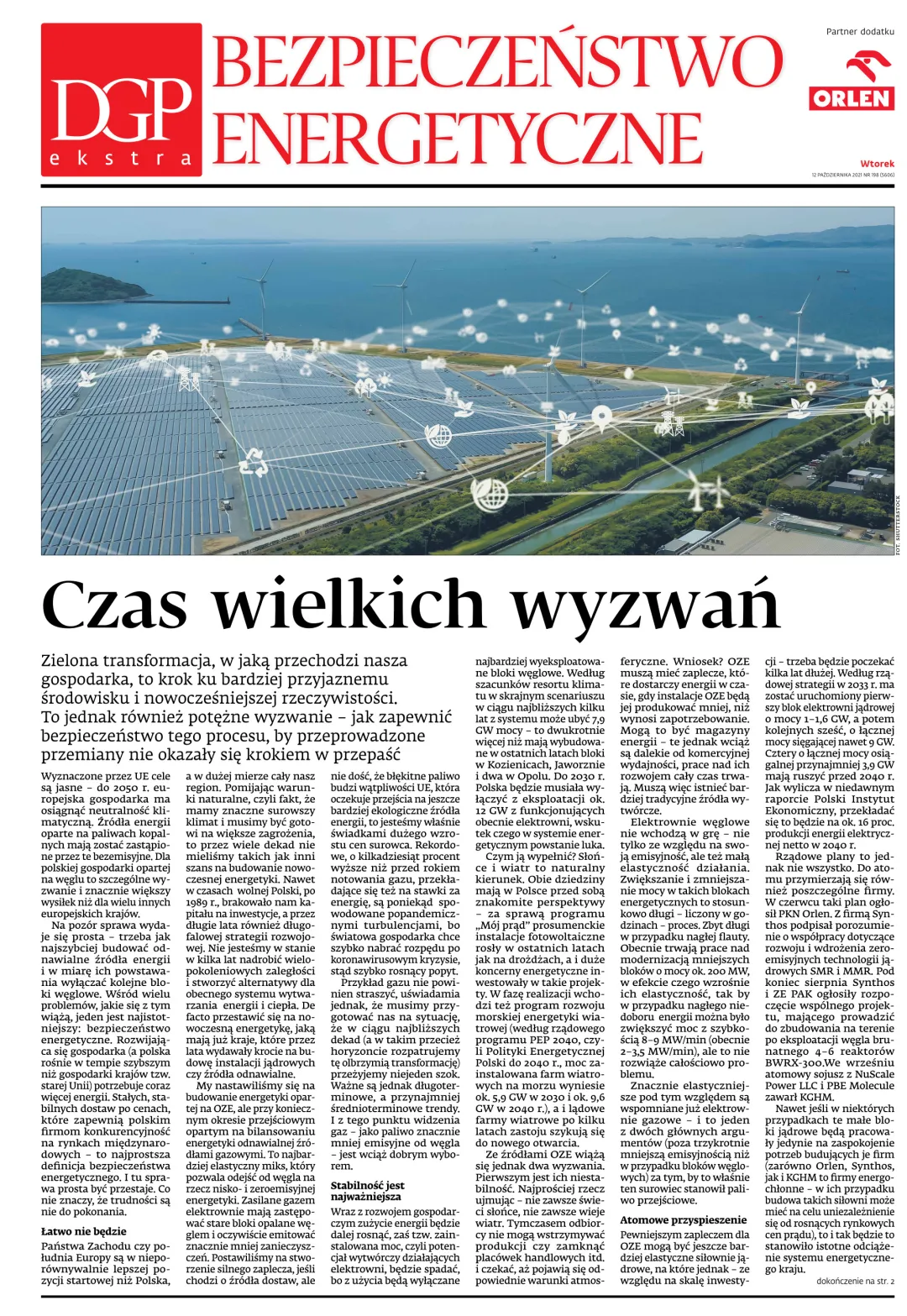 BEZPIECZEŃSTWO ENERGETYCZNE