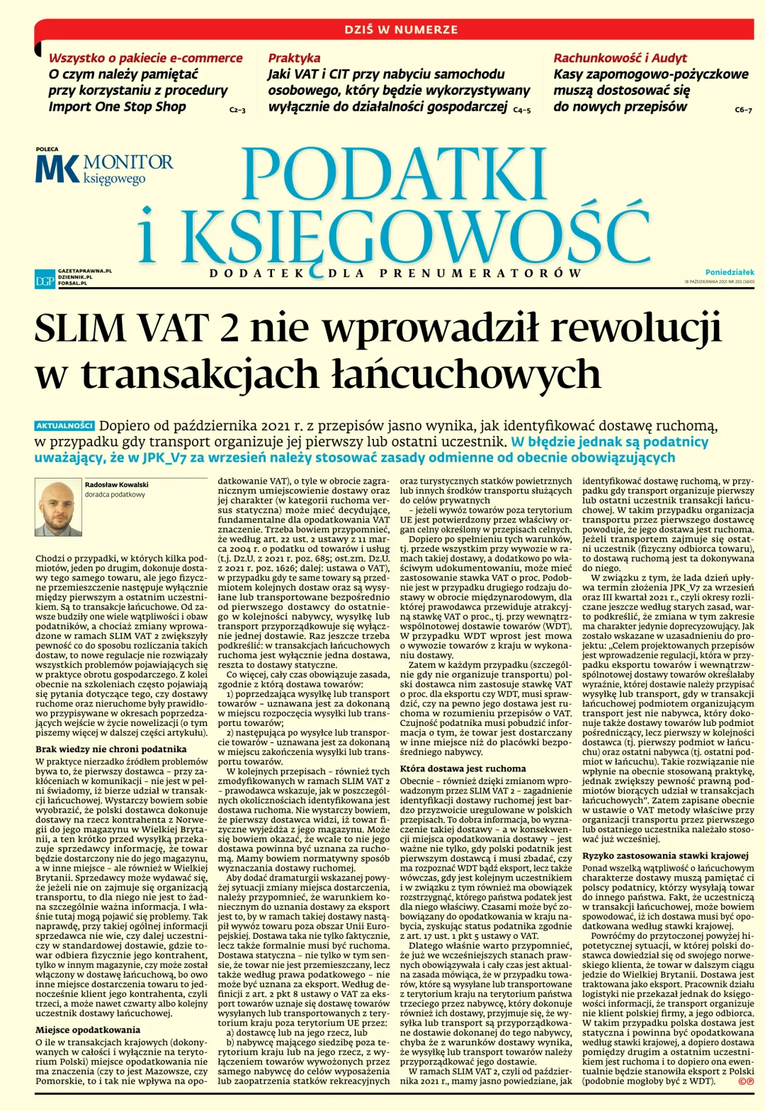 PODATKI I KSIĘGOWOŚĆ