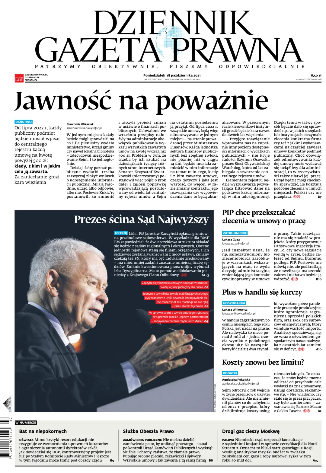 PIERWSZA STRONA DGP