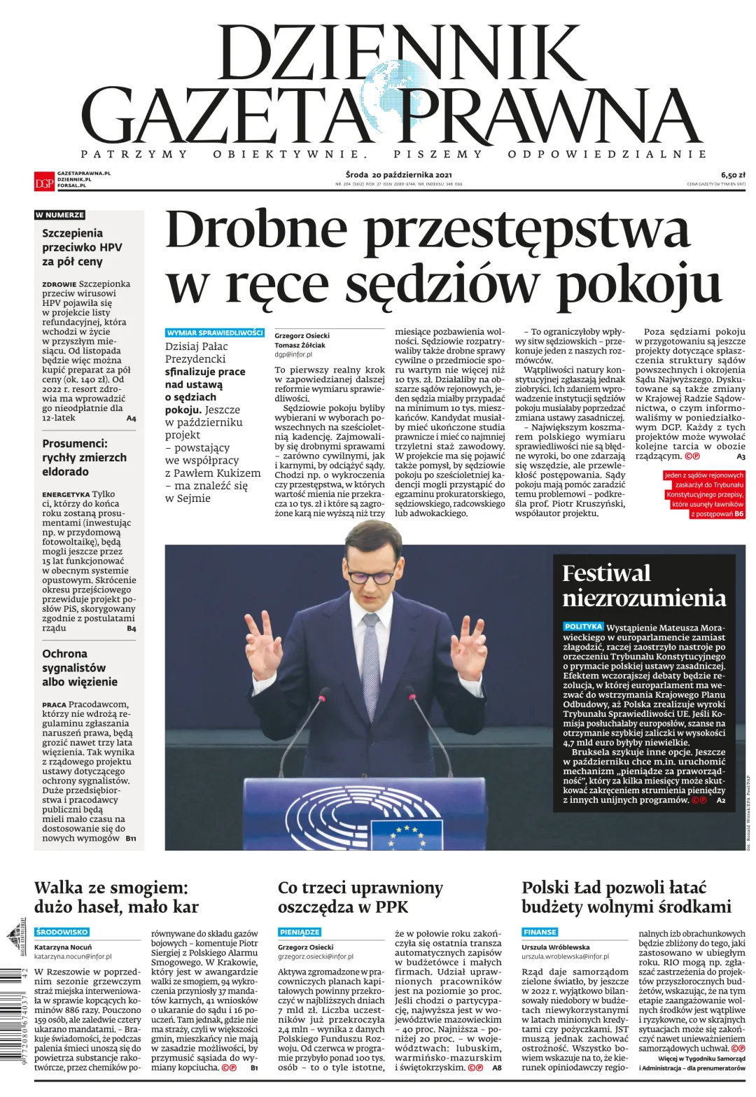 PIERWSZA STRONA DGP
