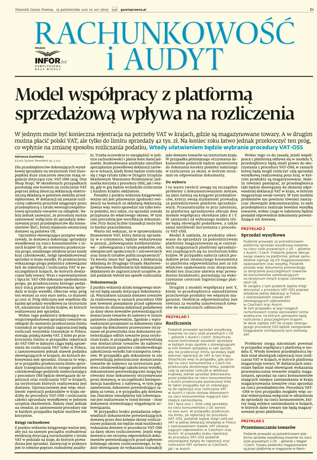 RACHUNKOWOŚĆ I AUDYT