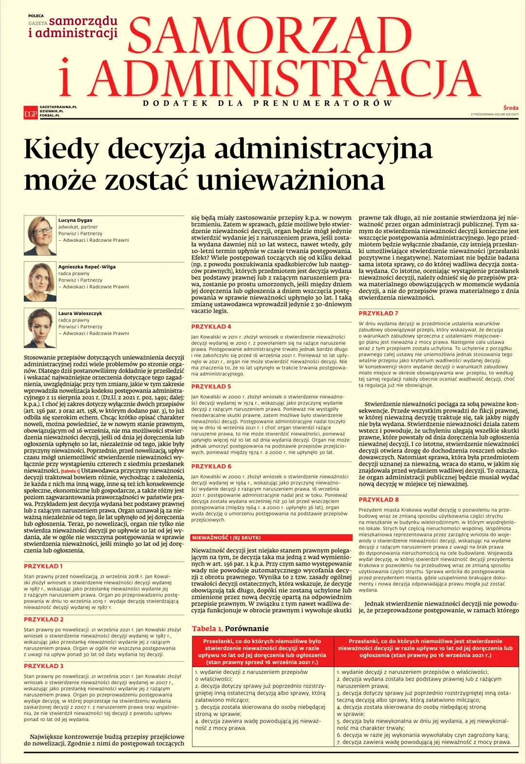 SAMORZĄD I ADMINISTRACJA