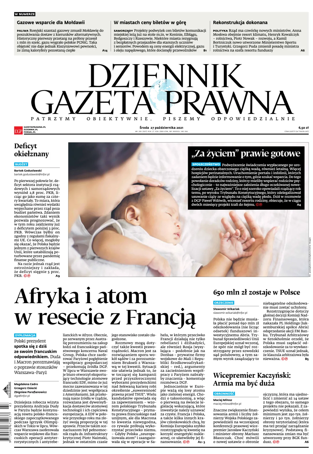 PIERWSZA STRONA DGP