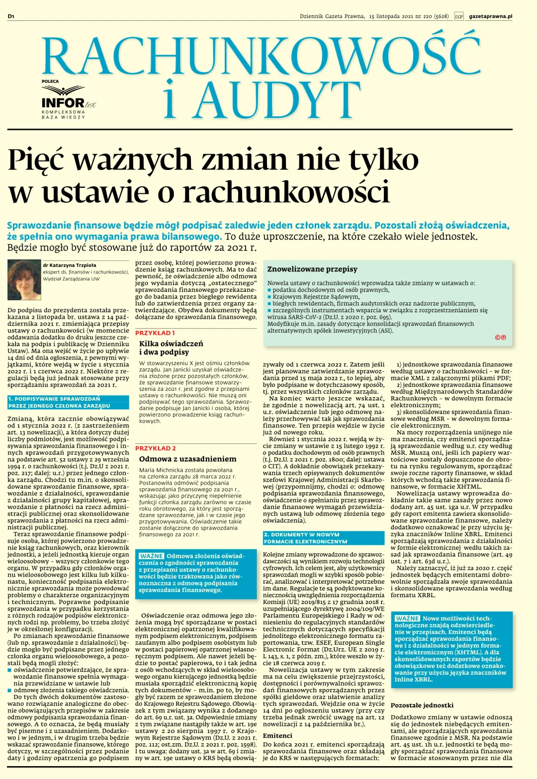 RACHUNKOWOŚĆ I AUDYT