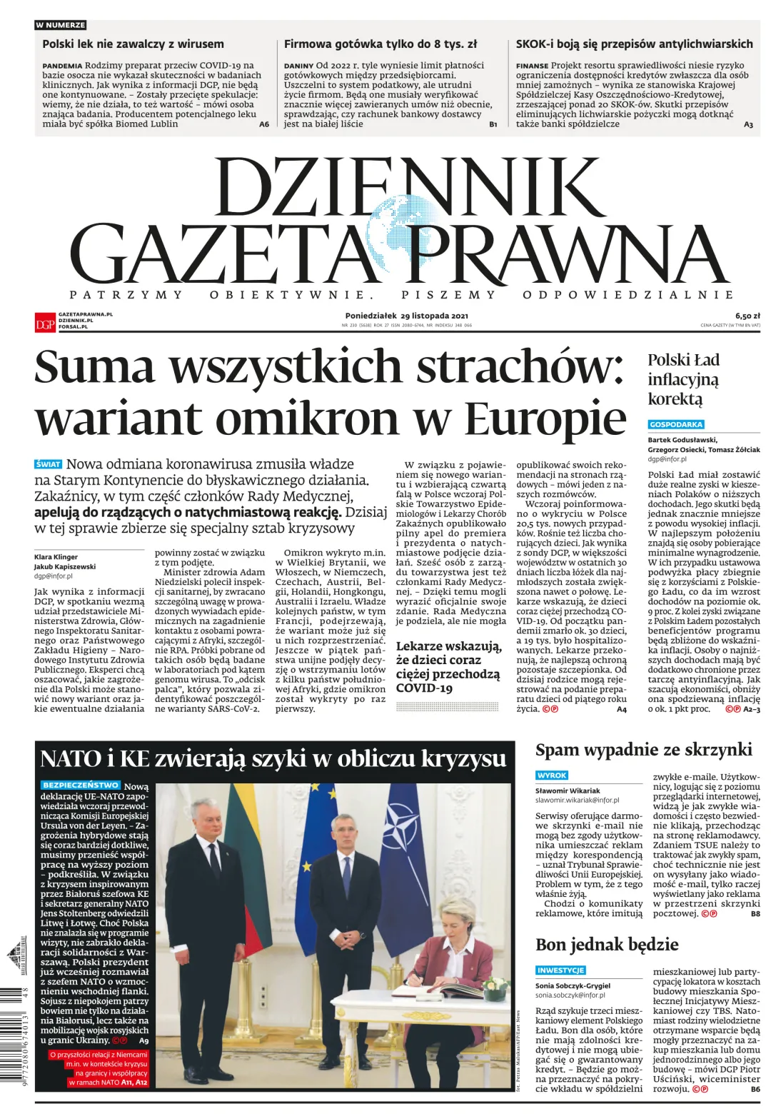 PIERWSZA STRONA DGP
