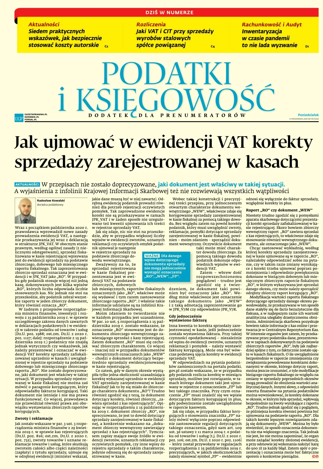 PODATKI I KSIĘGOWOŚĆ