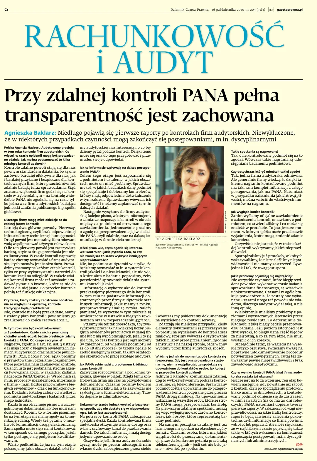 RACHUNKOWOŚĆ I AUDYT