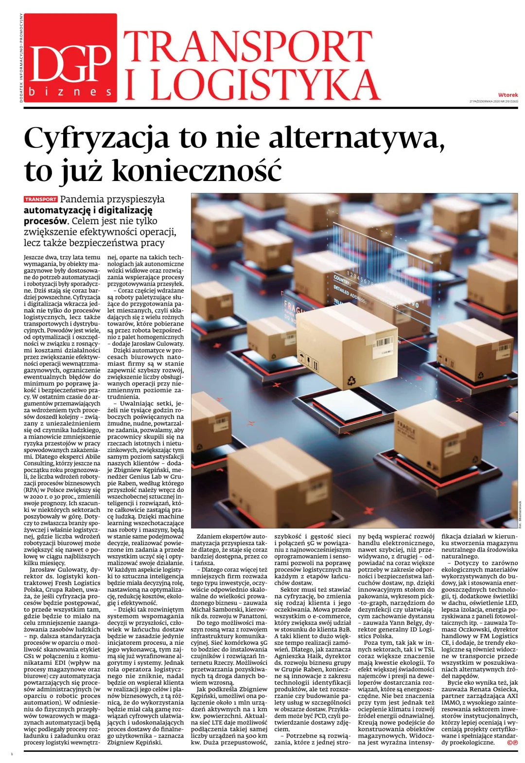TRANSPORT I LOGISTYKA