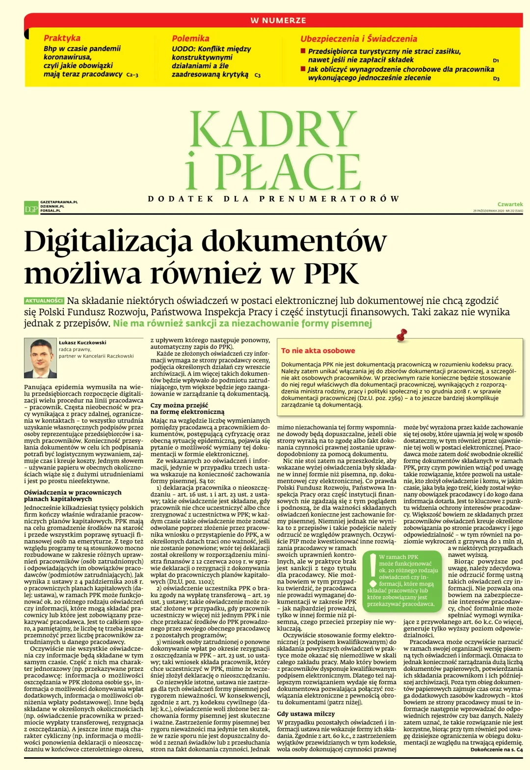 KADRY I PŁACE