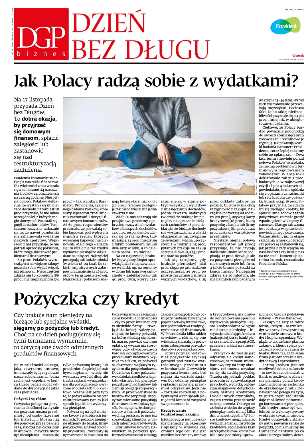 DZIEŃ BEZ DŁUGU