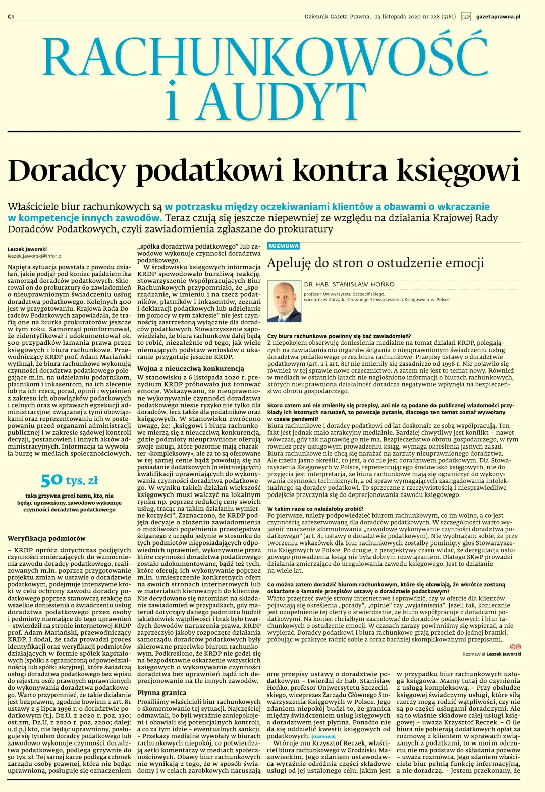 RACHUNKOWOŚĆ I AUDYT