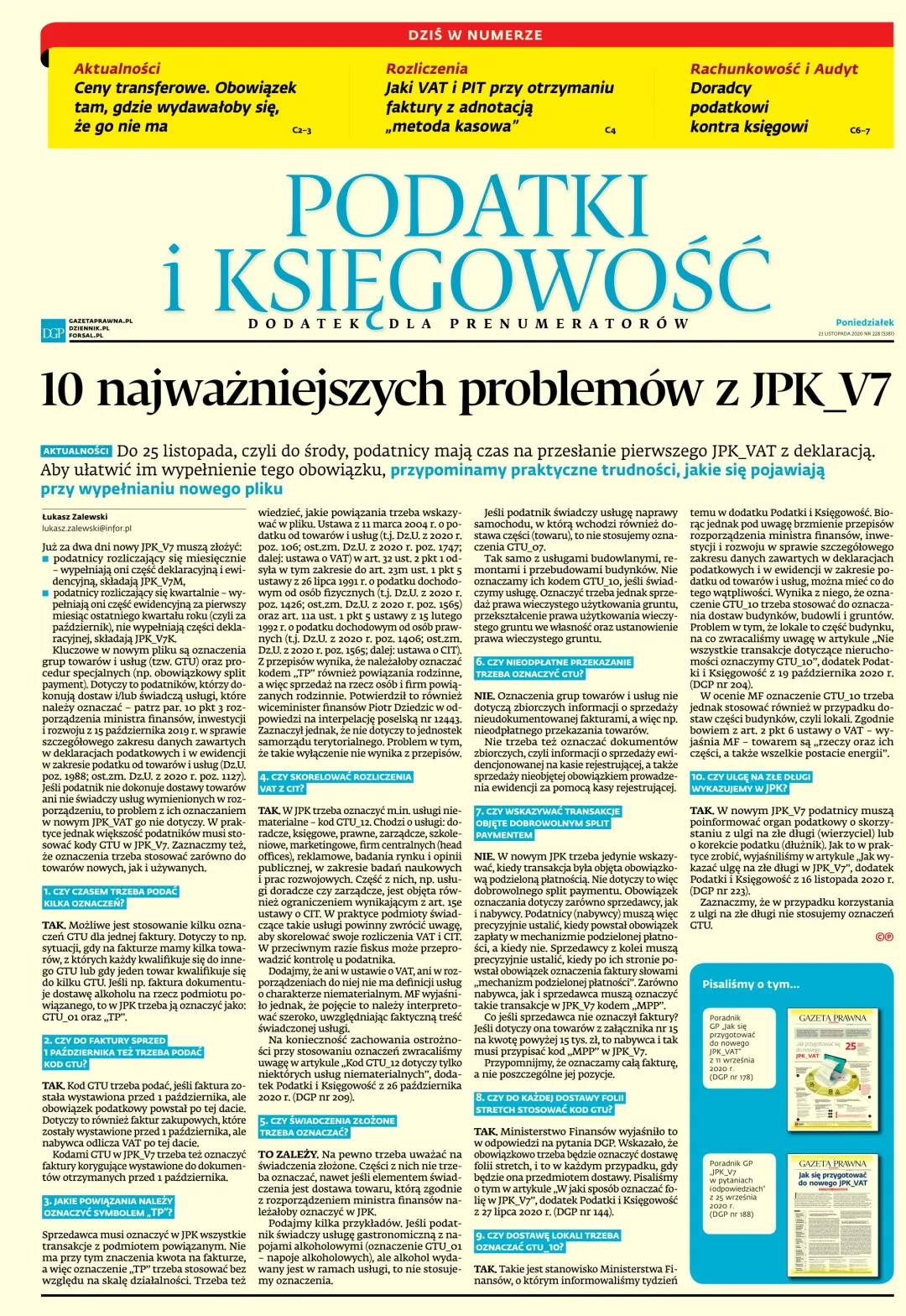 PODATKI I KSIĘGOWOŚĆ