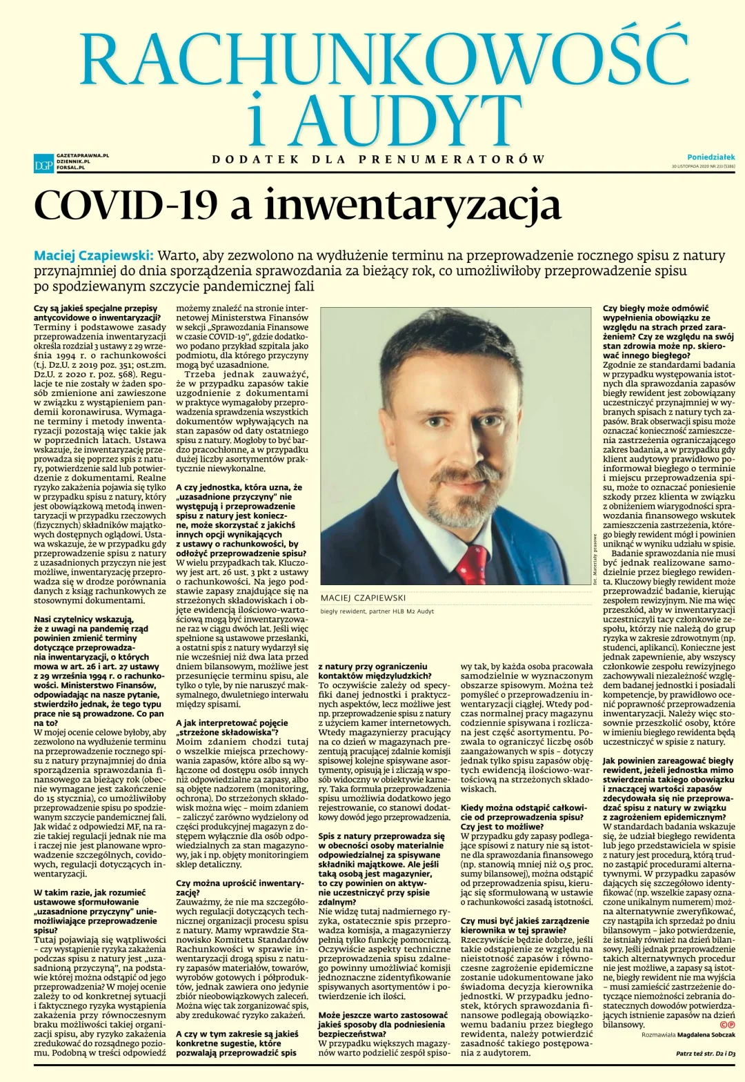 RACHUNKOWOŚĆ I AUDYT