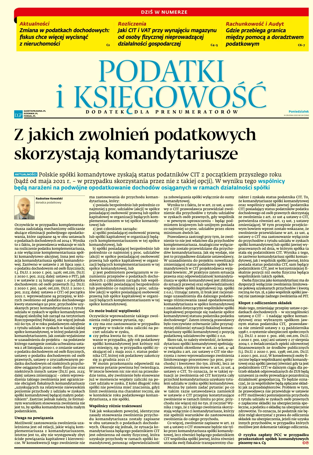 PODATKI I KSIĘGOWOŚĆ