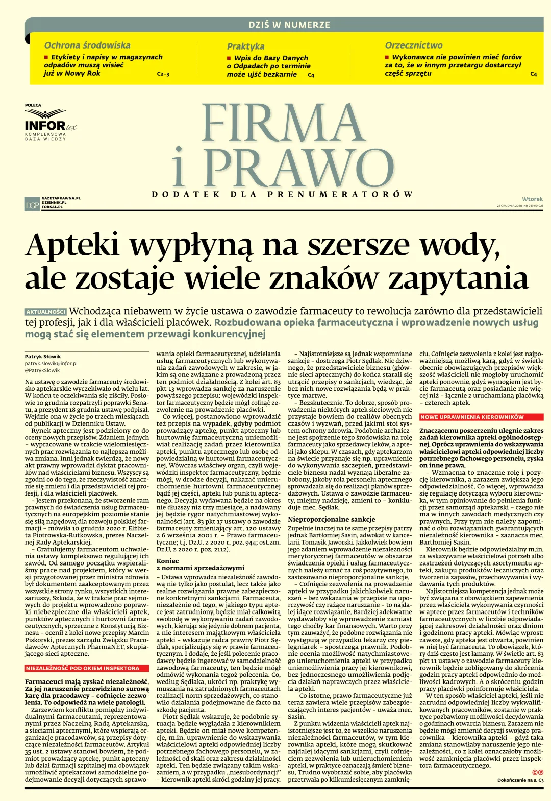 FIRMA I PRAWO