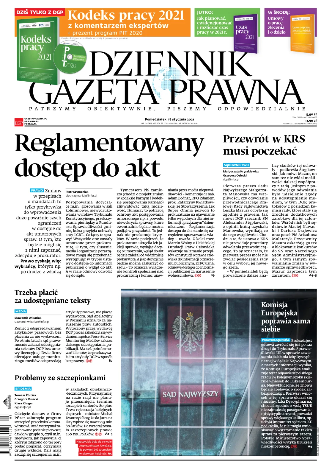 PIERWSZA STRONA DGP
