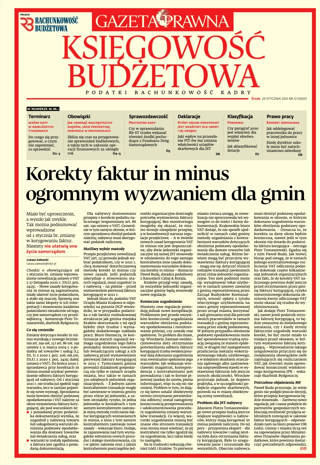 KSIĘGOWOŚĆ BUDŻETOWA
