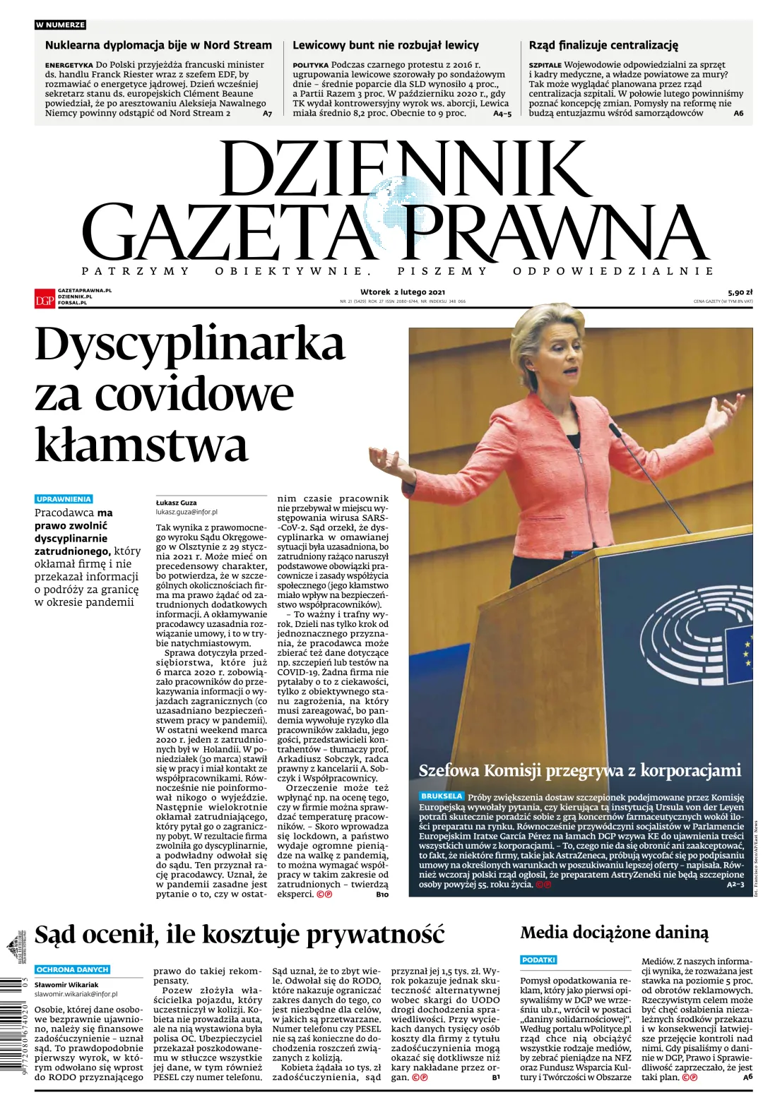 PIERWSZA STRONA DGP