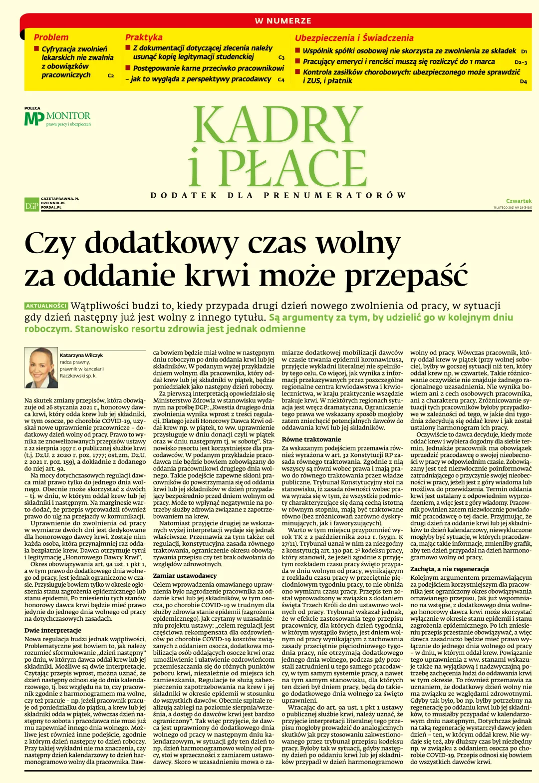 KADRY I PŁACE