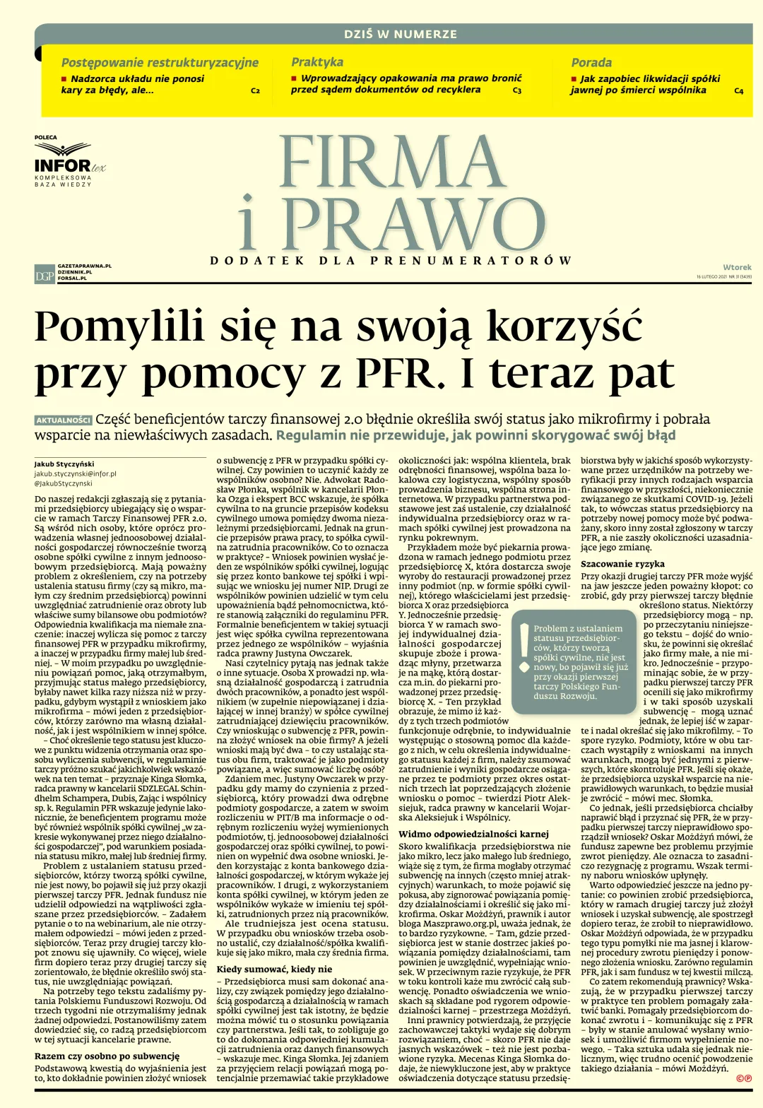 FIRMA I PRAWO
