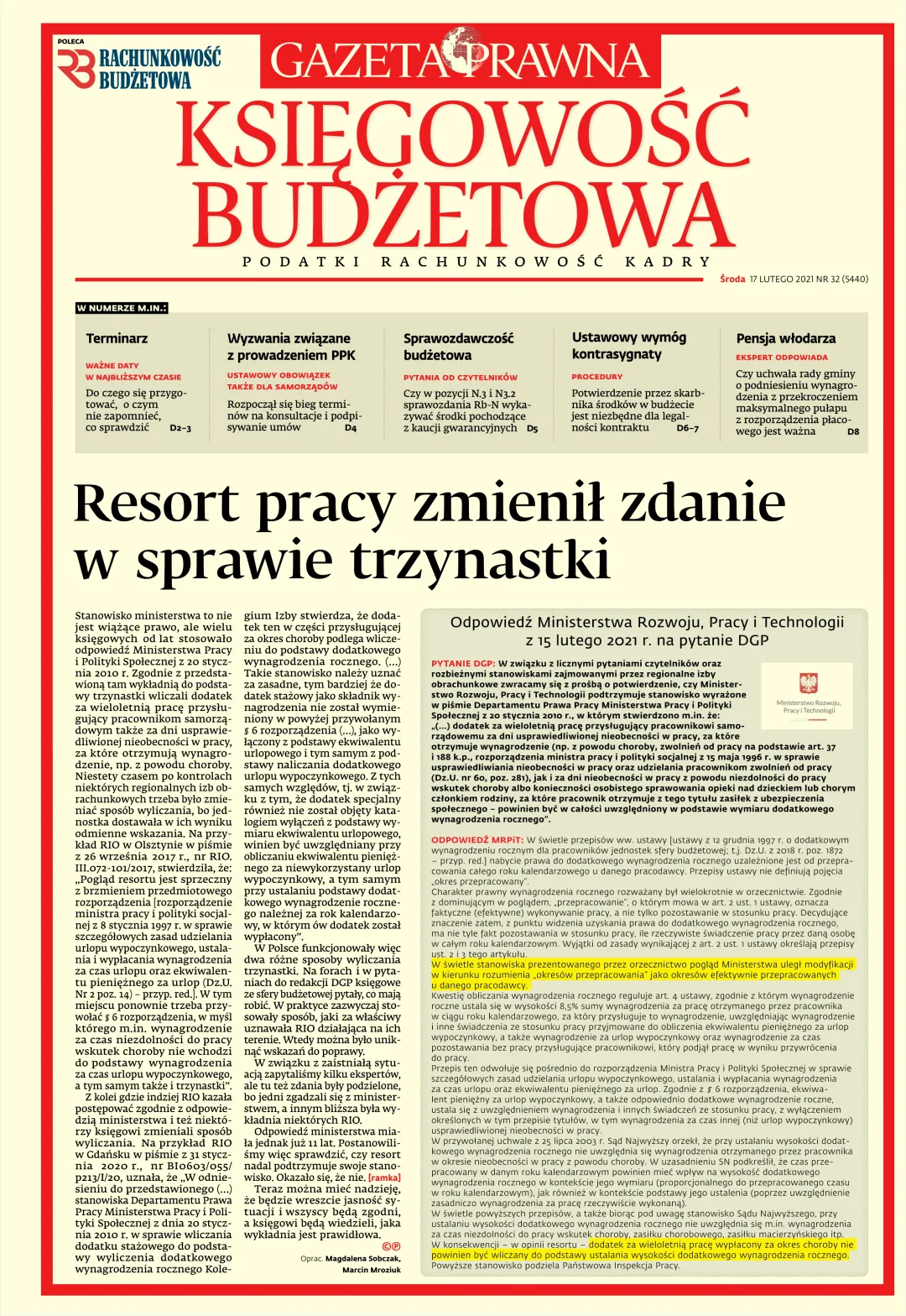 KSIĘGOWOŚĆ BUDŻETOWA