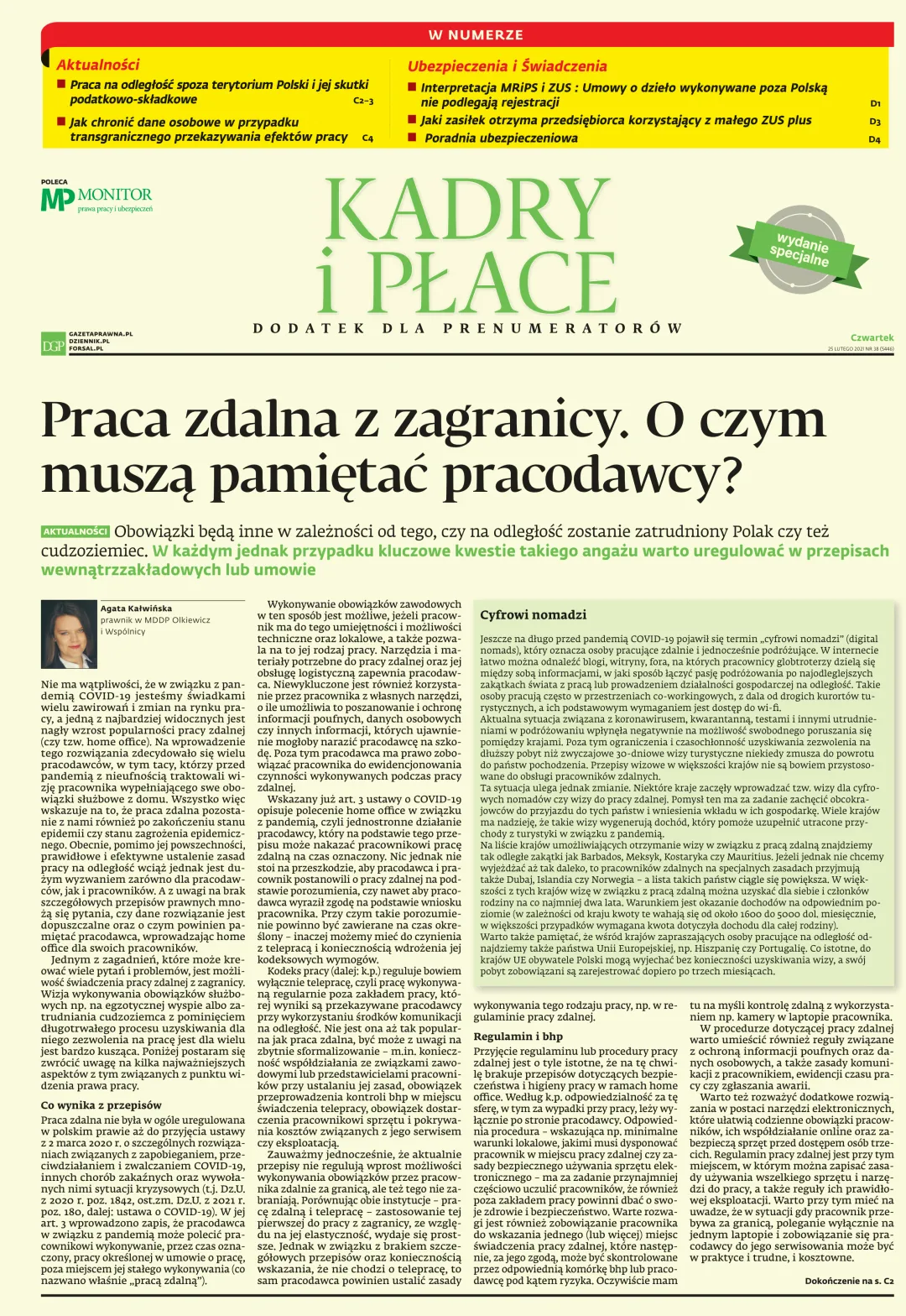 KADRY I PŁACE