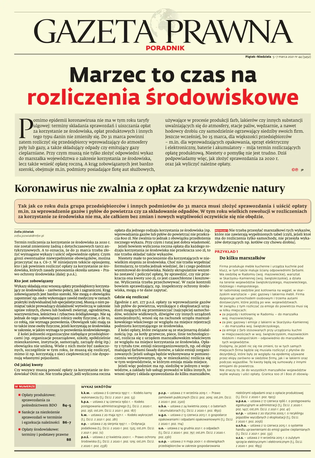GAZETA PRAWNA PORADNIK
