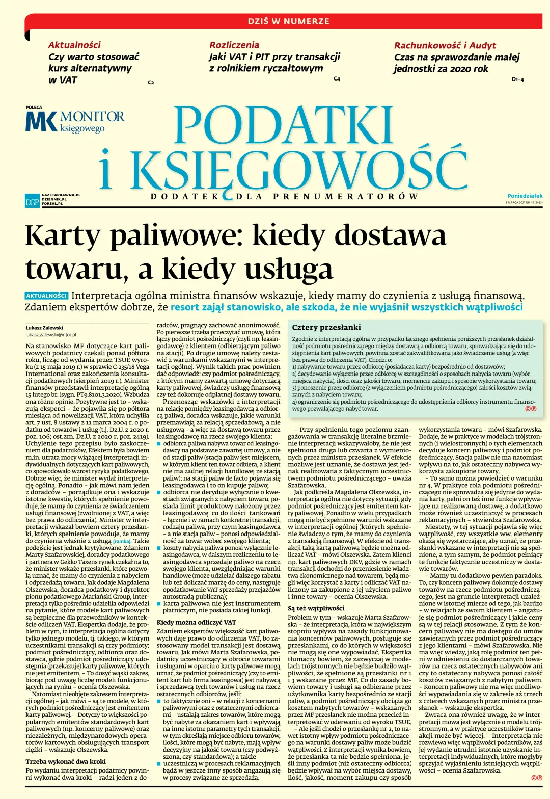 PODATKI I KSIĘGOWOŚĆ