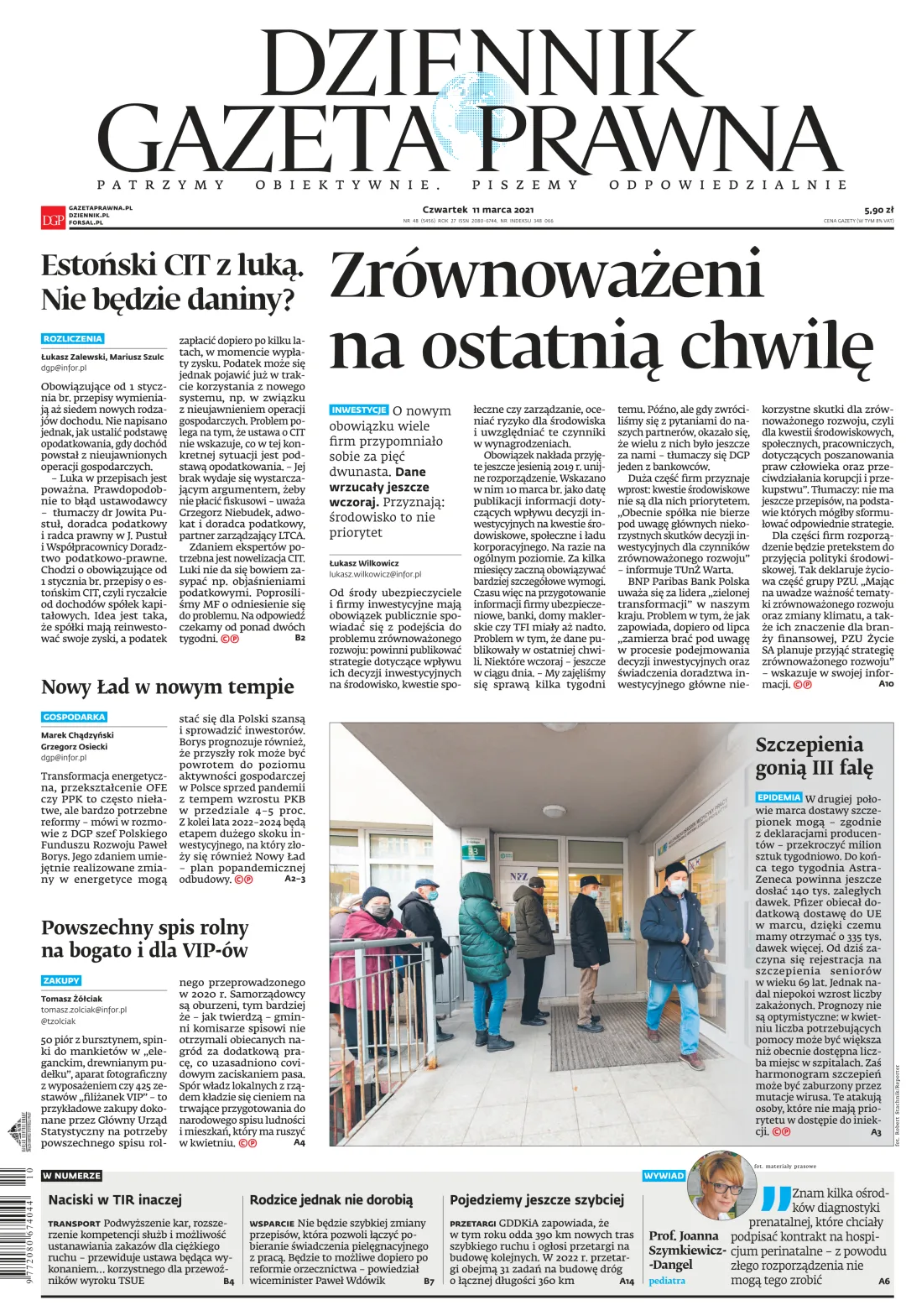 PIERWSZA STRONA DGP