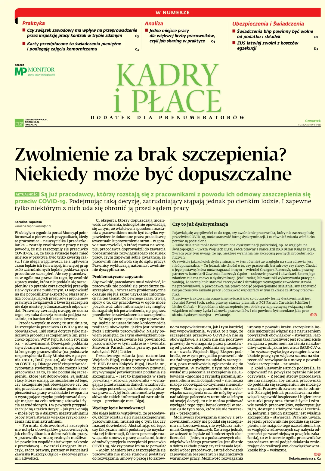 KADRY I PŁACE