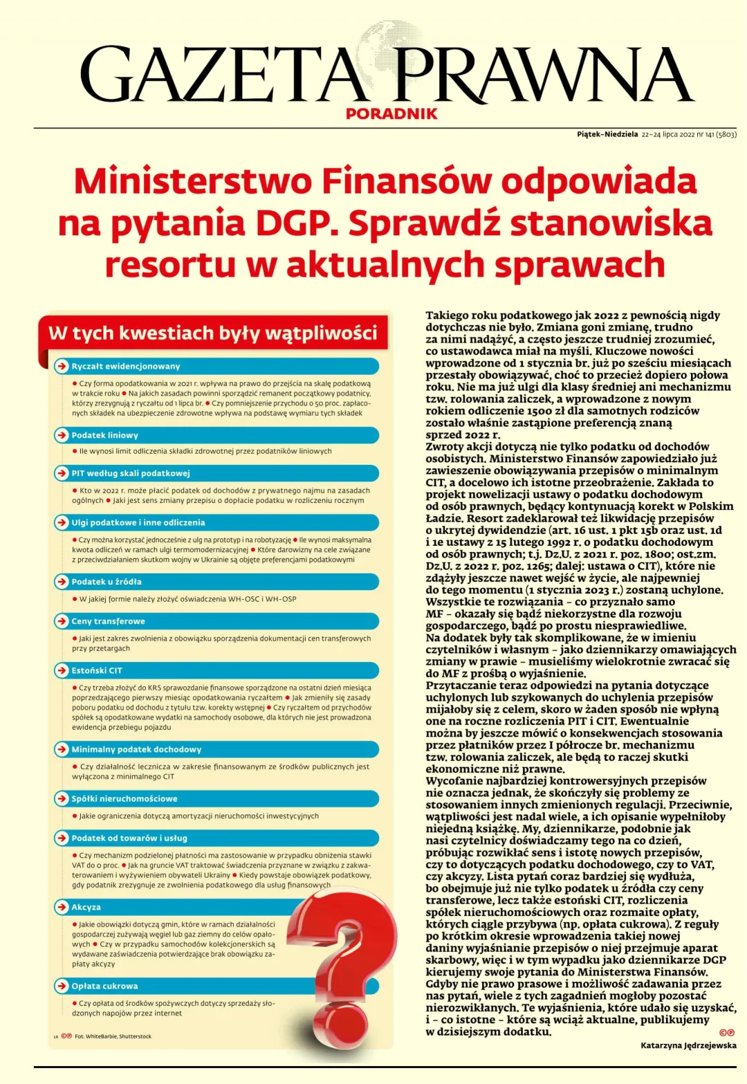 GAZETA PRAWNA PORADNIK