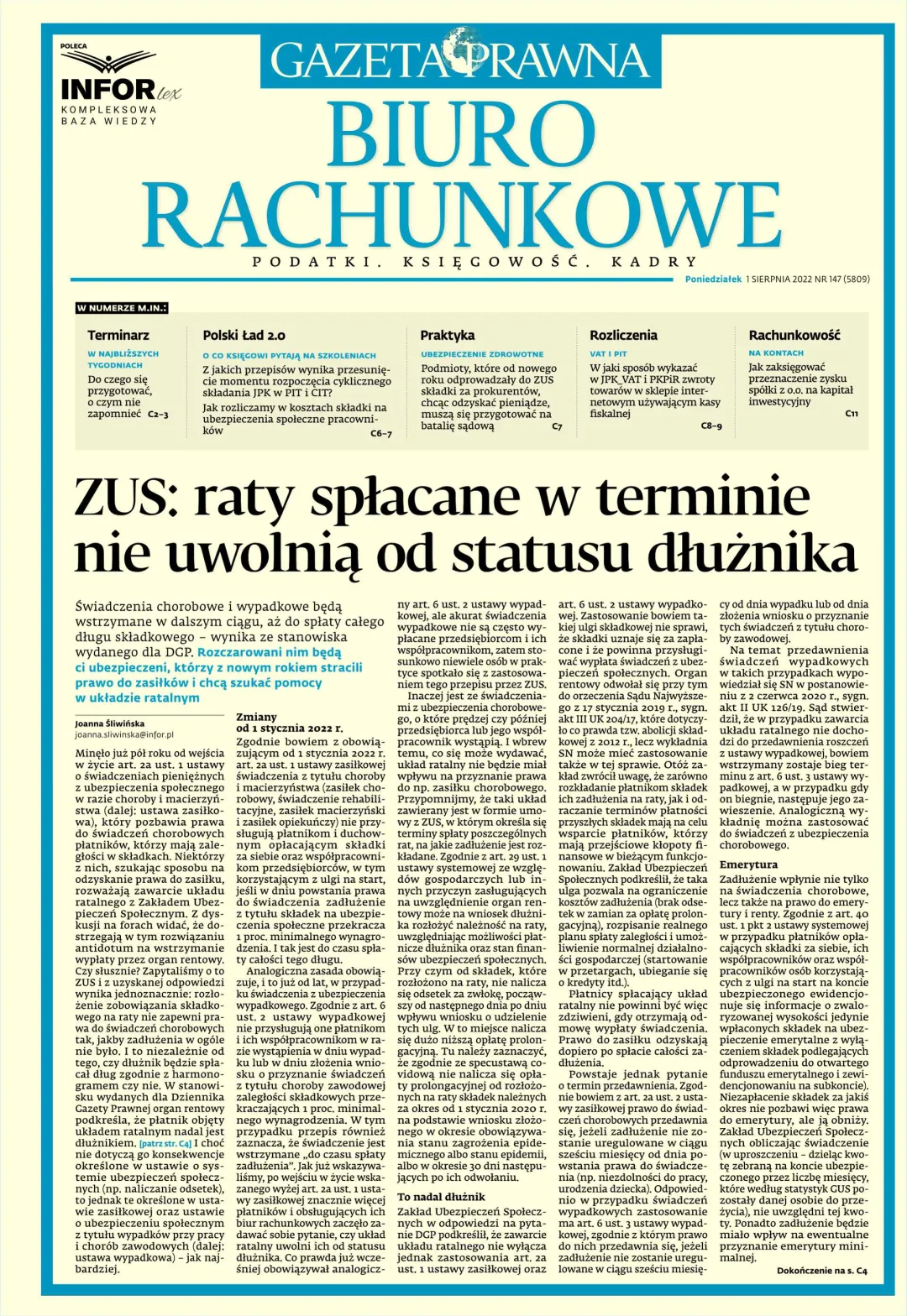 BIURO RACHUNKOWE