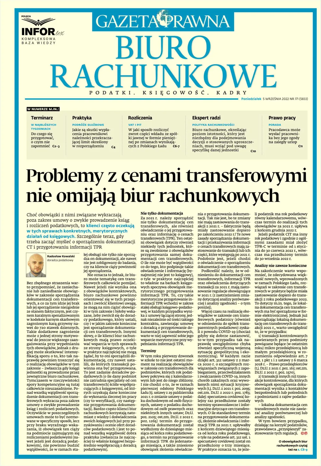 BIURO RACHUNKOWE