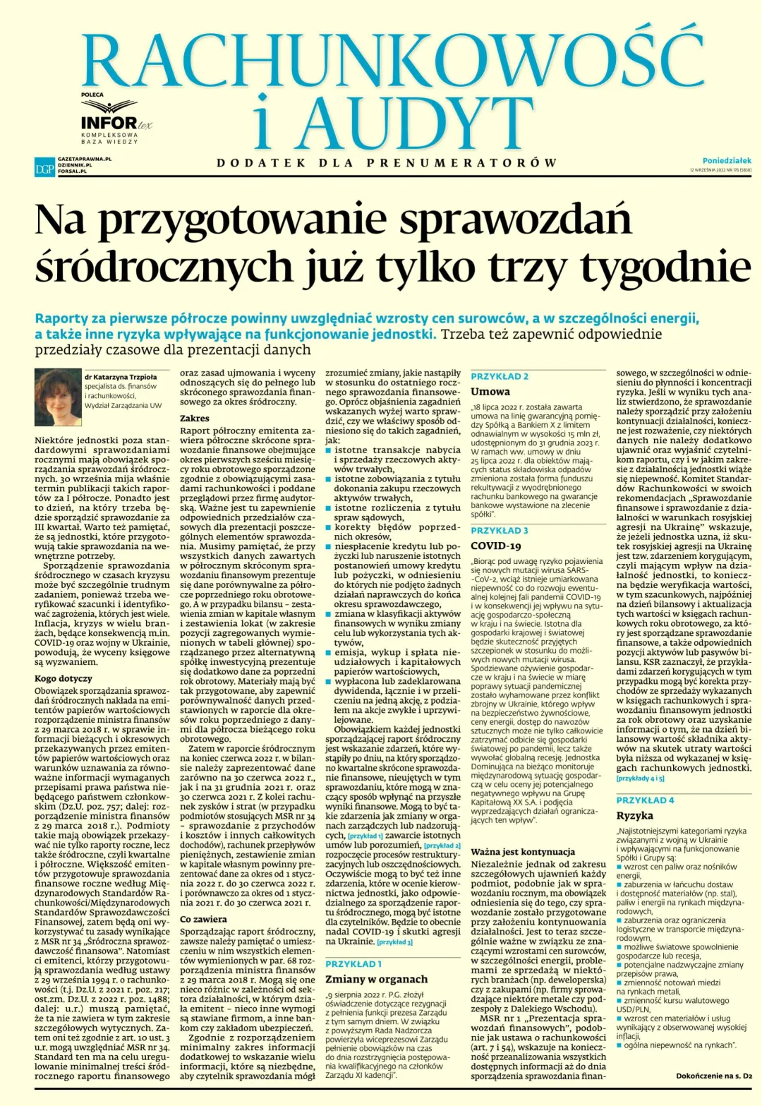 RACHUNKOWOŚĆ I AUDYT