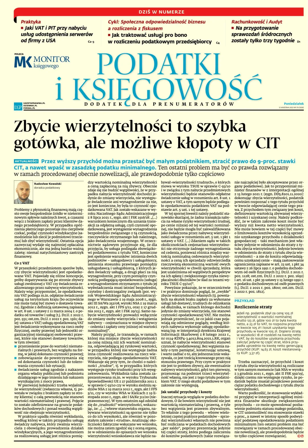PODATKI I KSIĘGOWOŚĆ