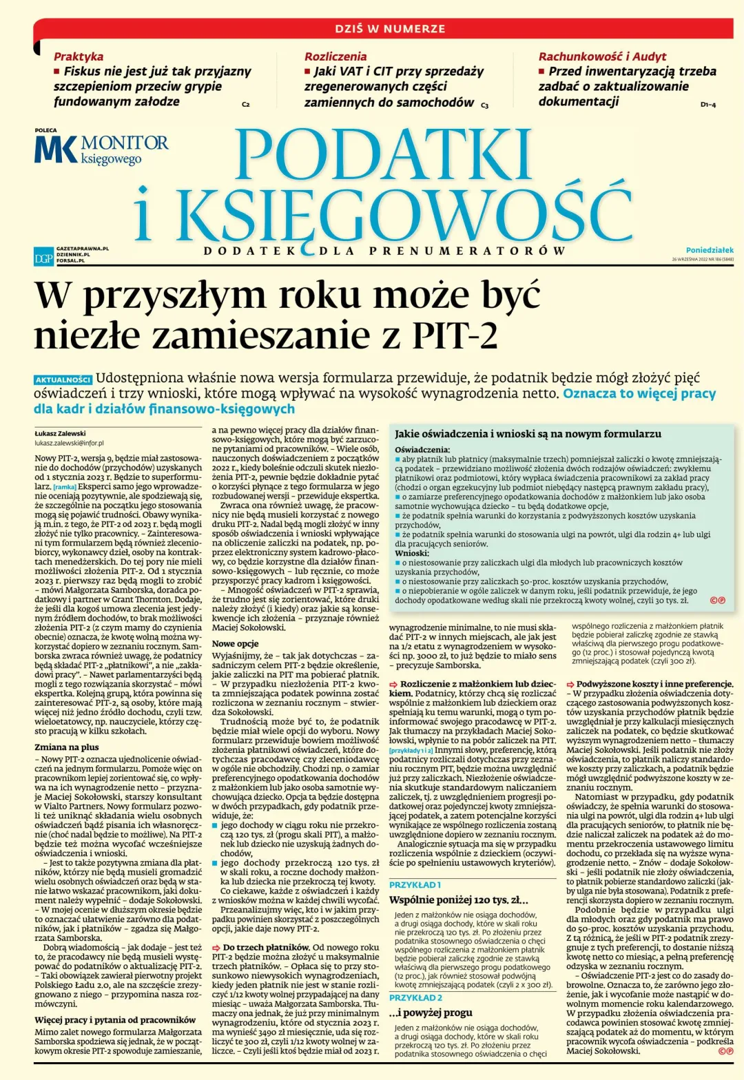PODATKI I KSIĘGOWOŚĆ