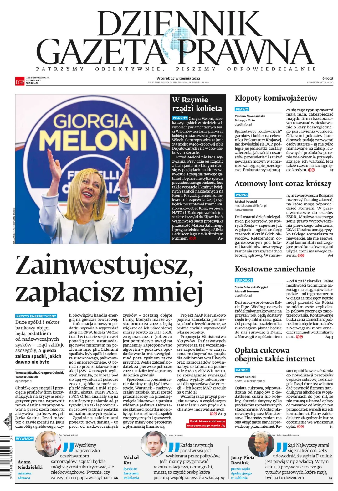 PIERWSZA STRONA DGP