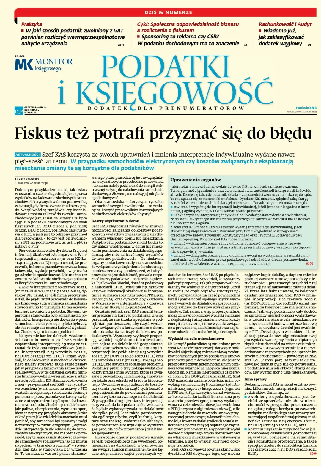 PODATKI I KSIĘGOWOŚĆ