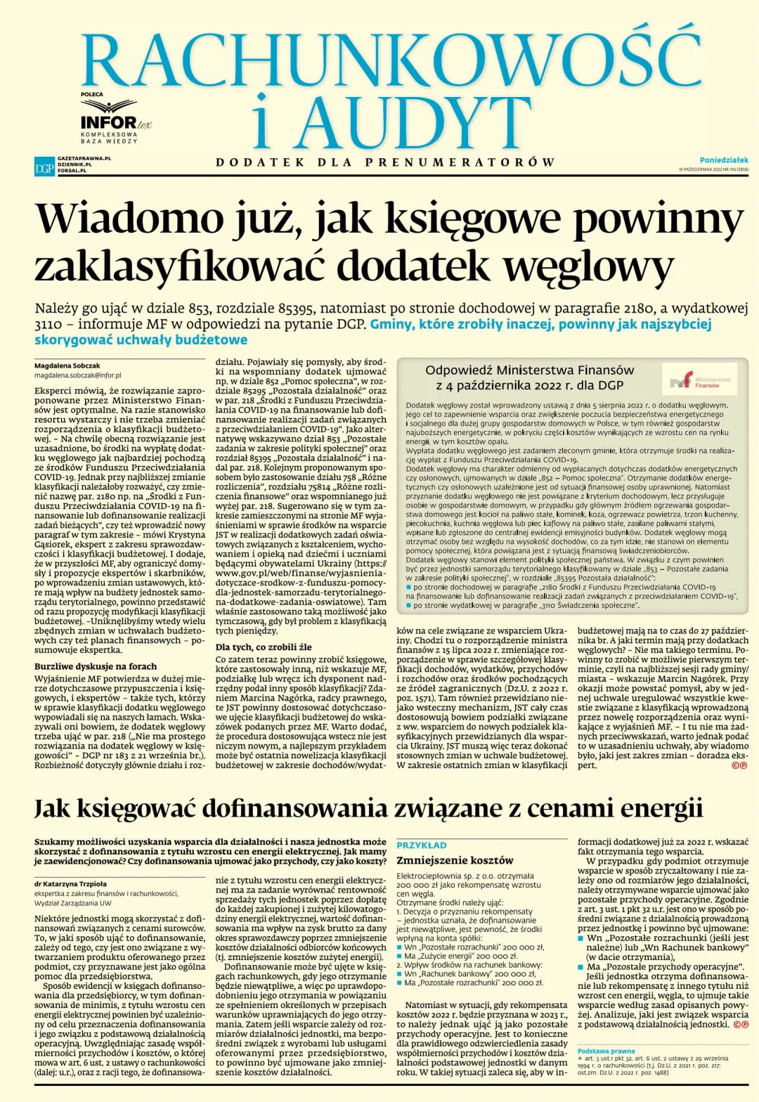 RACHUNKOWOŚĆ I AUDYT