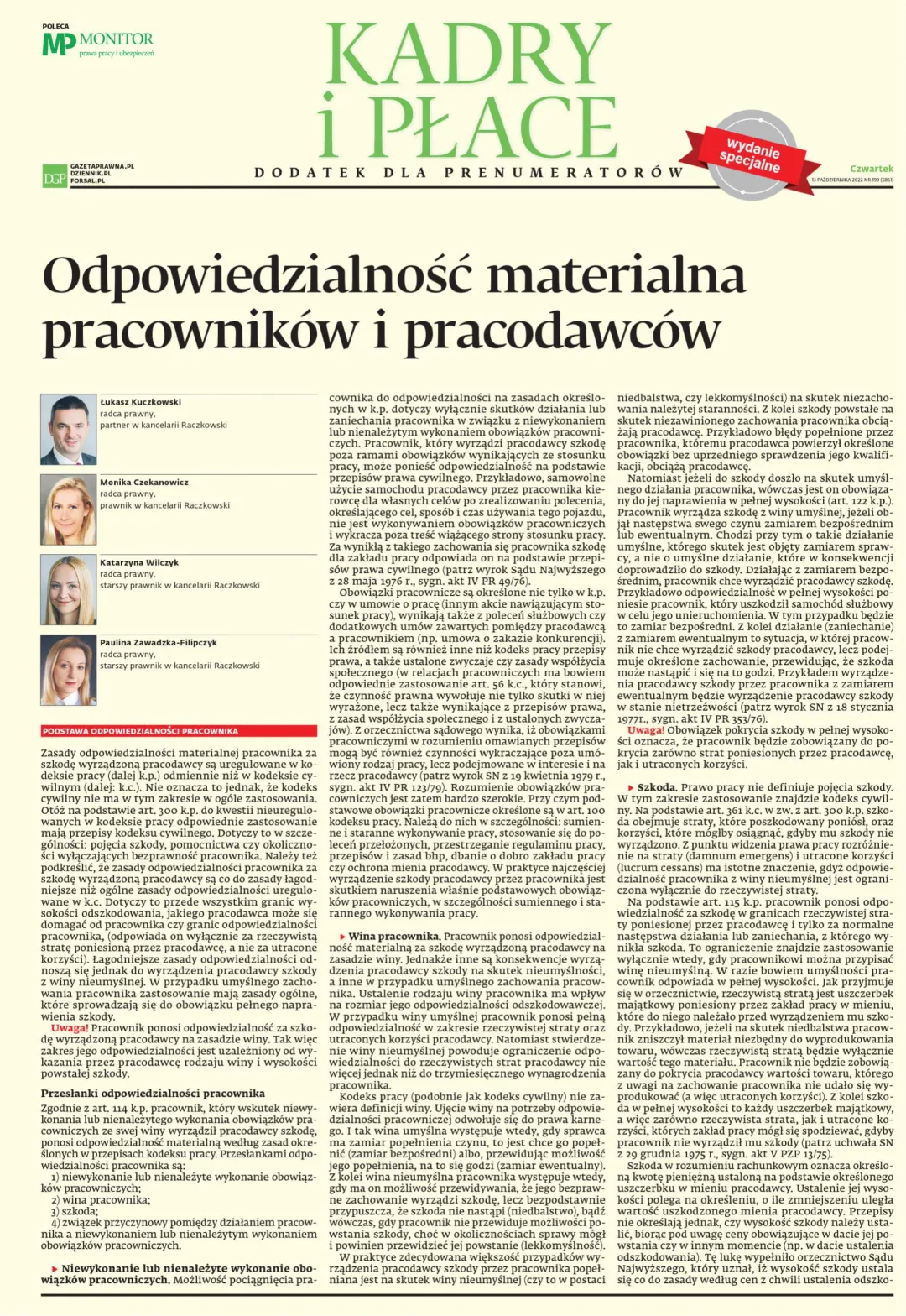 KADRY I PŁACE