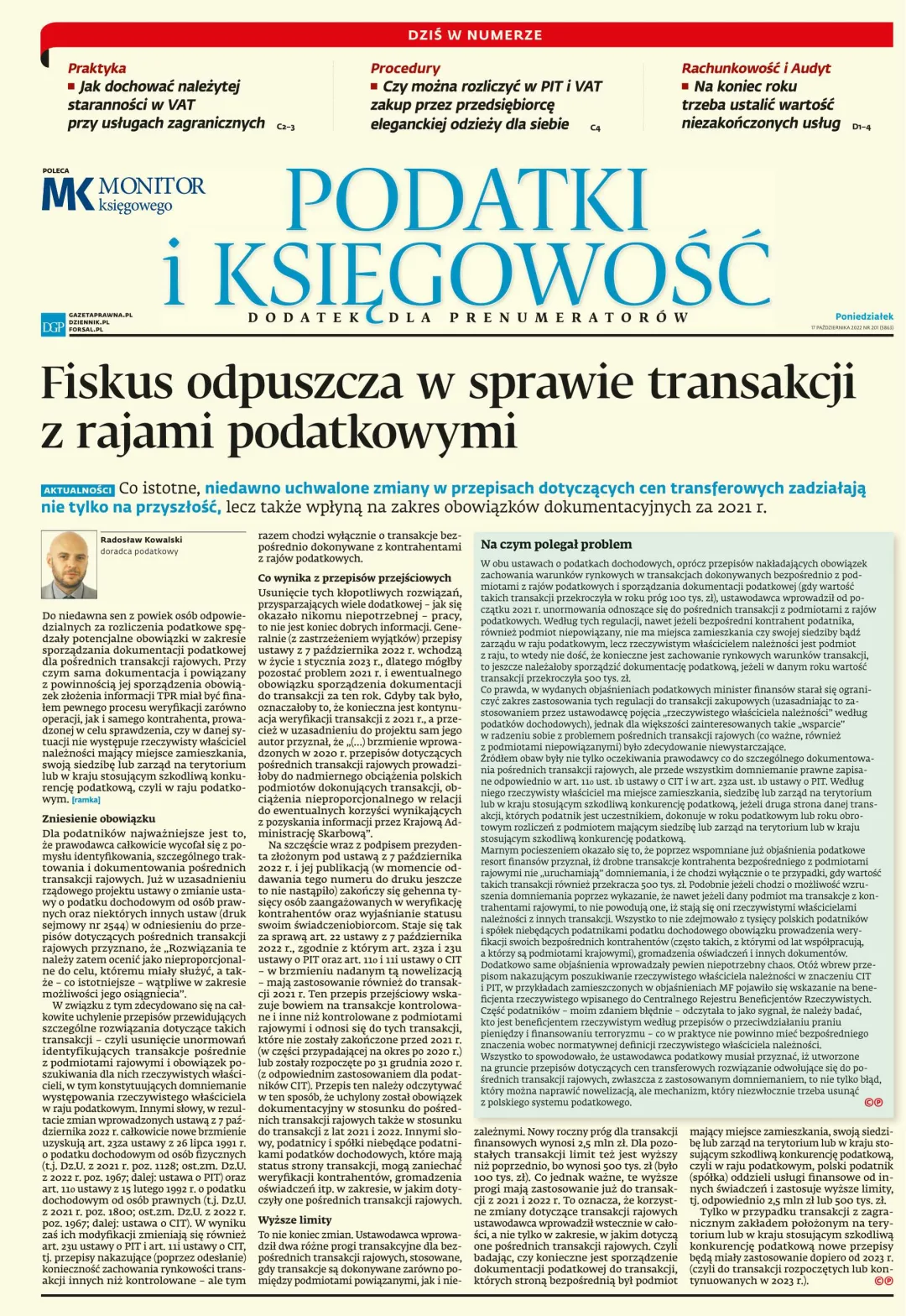 PODATKI I KSIĘGOWOŚĆ