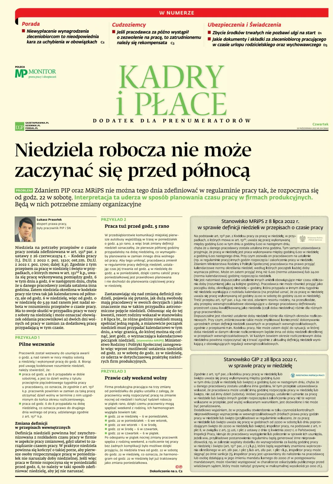 KADRY I PŁACE