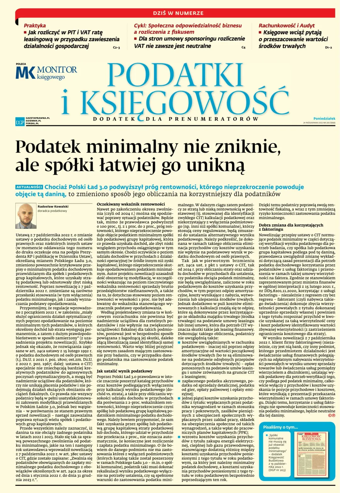PODATKI I KSIĘGOWOŚĆ