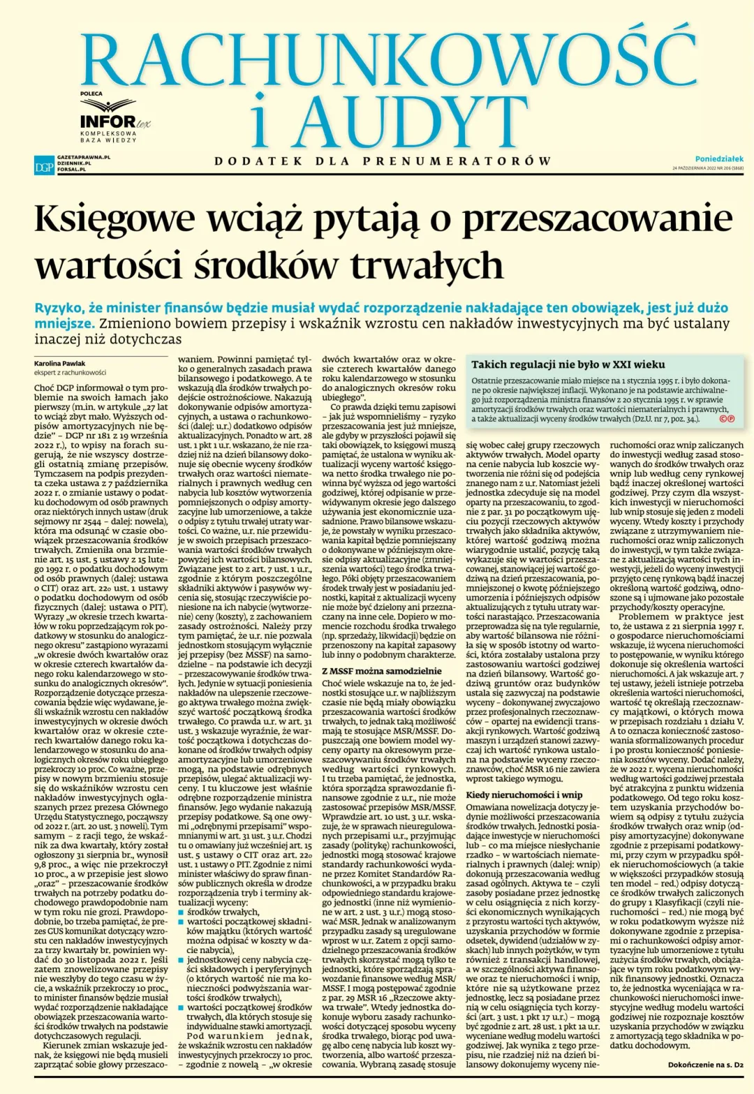 RACHUNKOWOŚĆ I AUDYT